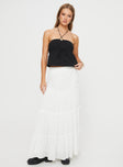 product Princess Polly Sleeveless Asymmetric Neckline  Annelyse Strapless Top Black