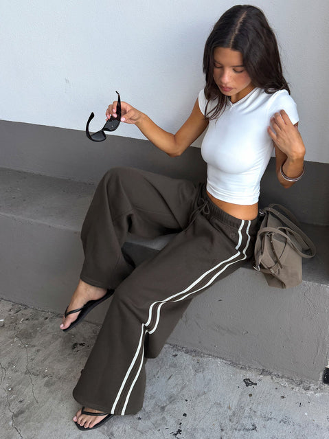 Kennah Weite Jogginghose Eisengrau
