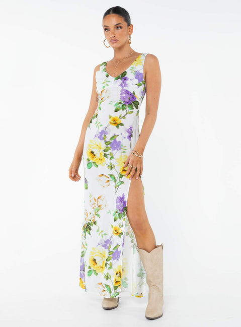 product Princess Polly Crew Neck  Shannyn Maxi Dress Multi