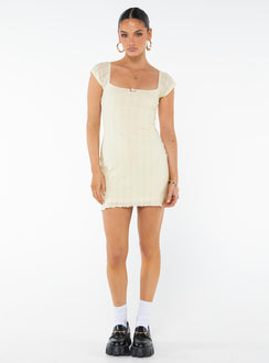 product Princess Polly Square Neck  Atticka Mini Dress Yellow