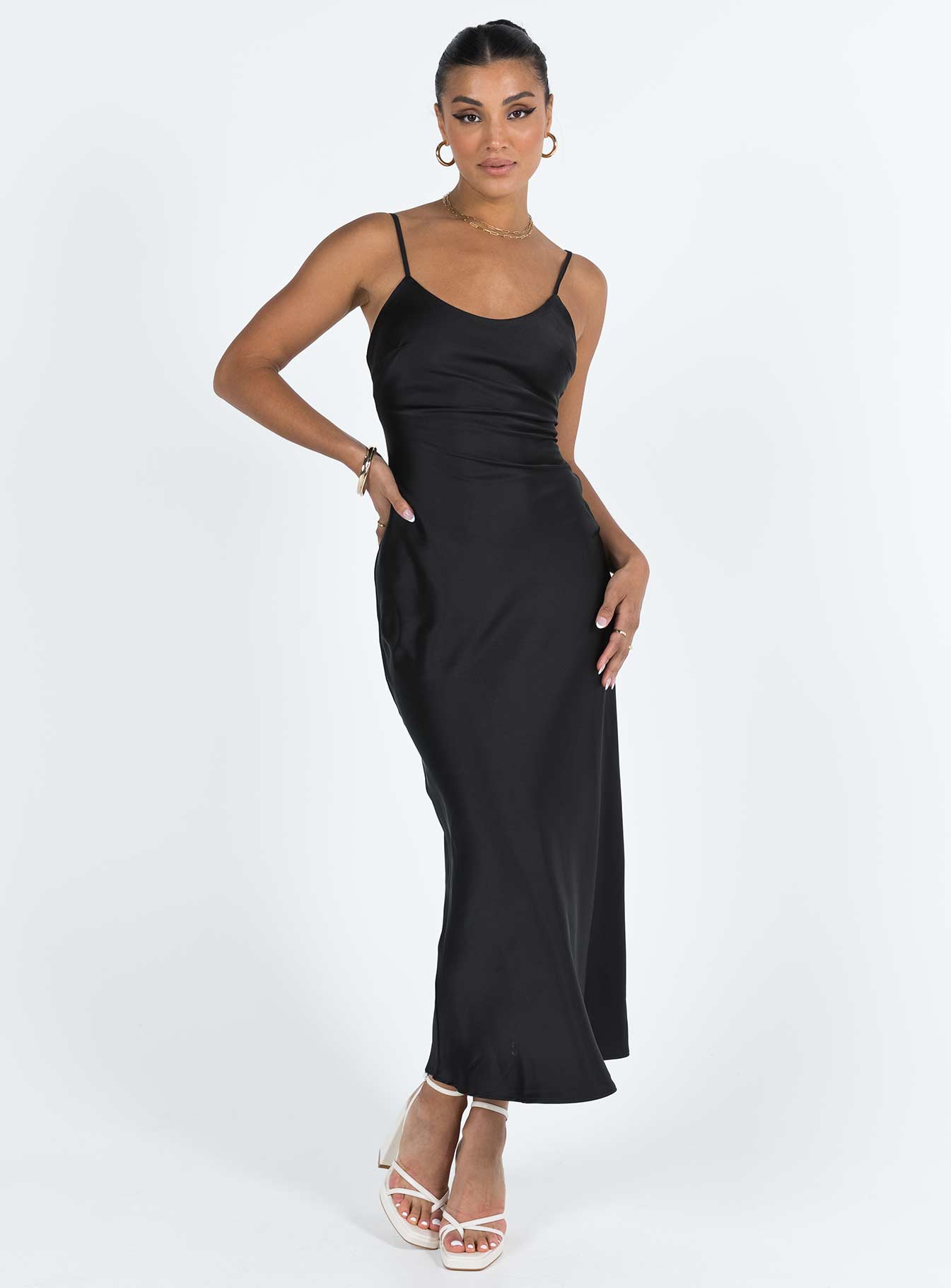 product Princess Polly High Neck  Kalesi Maxi Dress Black