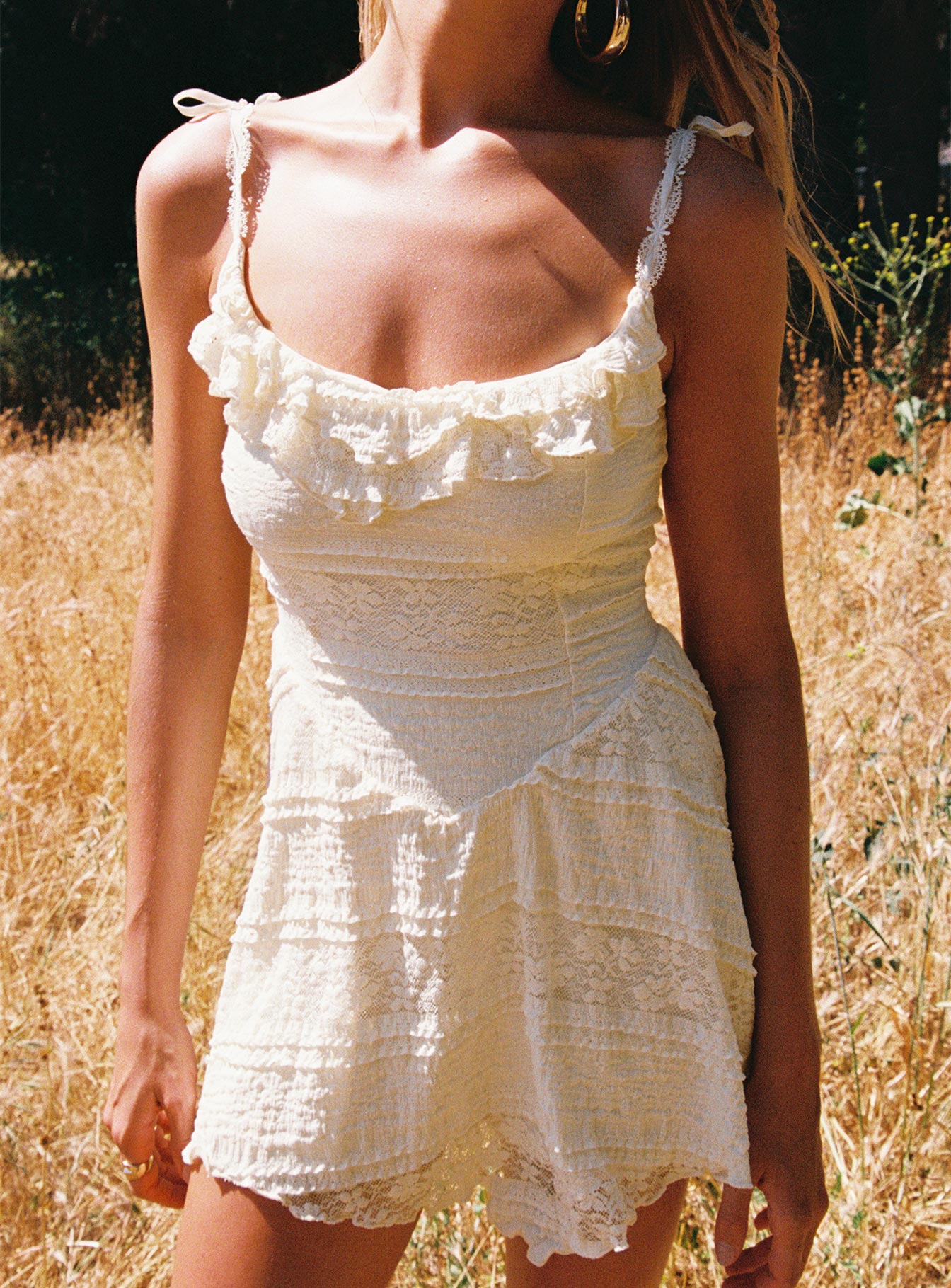 Dwyer Mini Dress Cream