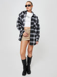 product Princess Polly  Waver Shirt Black / White Check