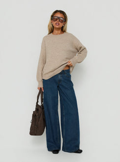 Ryanna Pullover Beige