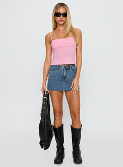 Race My Mind Top Pink