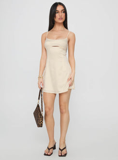 Powell Mini Dress Champagne