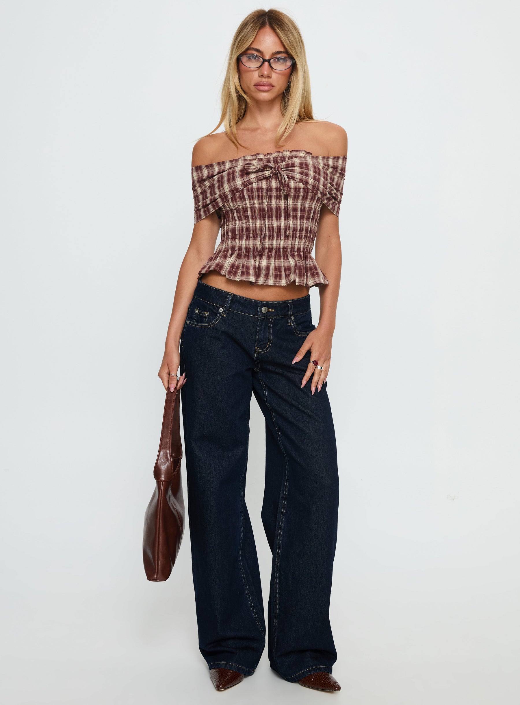 Tidal Wave Low Rise Straight Leg Jeans Raw Denim
