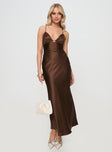 Kammie Maxi Dress Choc