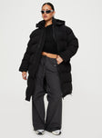 Dream Puff Technical Longline Puffer Jacket Black