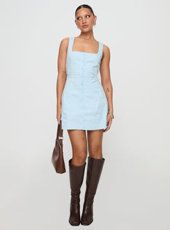 product Princess Polly Talisse Dress Blue Petite Square Neck 