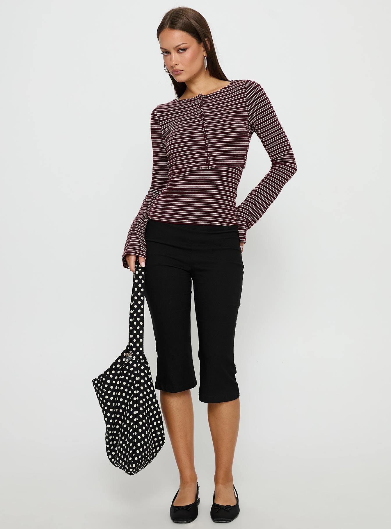Spence Layered Top Multi Stripe