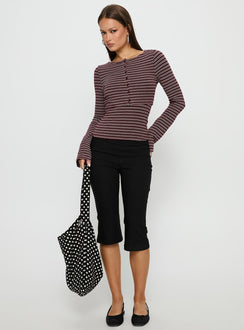 Spence Layered Top Multi Stripe