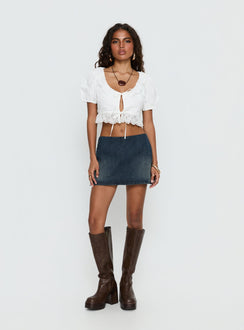 Gigi Denim Skort Dark Blue