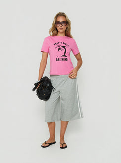 Pretty Girls Are Kind Graphic Tee Pink