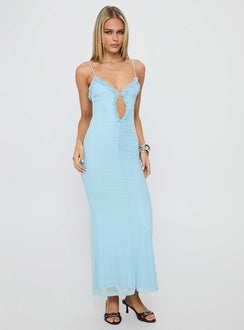 Capisce Maxi Dress Light Blue