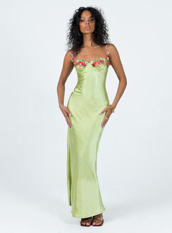 Kenzie Maxi Dress Green Lower Impact
