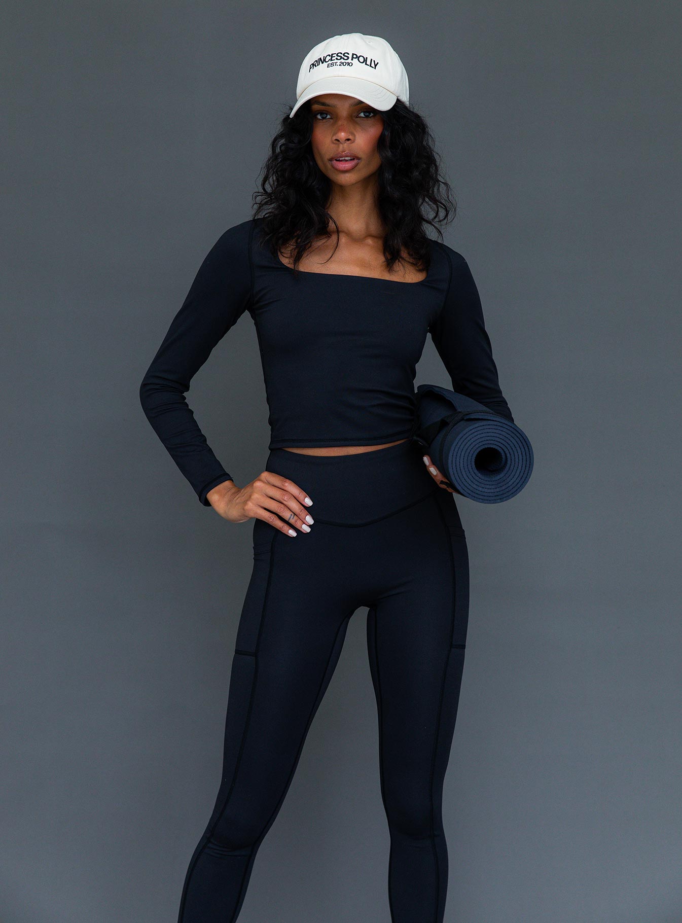 Black activewear tights hotsell