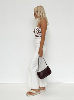 product Princess Polly High Waisted  Glazier Jeans White Denim