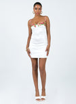 Kenzie Mini Dress White Tall
