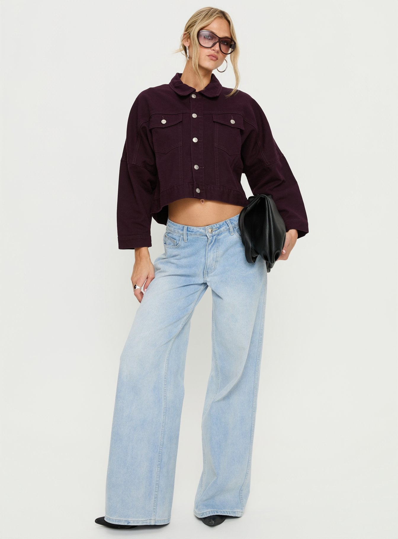 Hughes Denim Jacket Currant