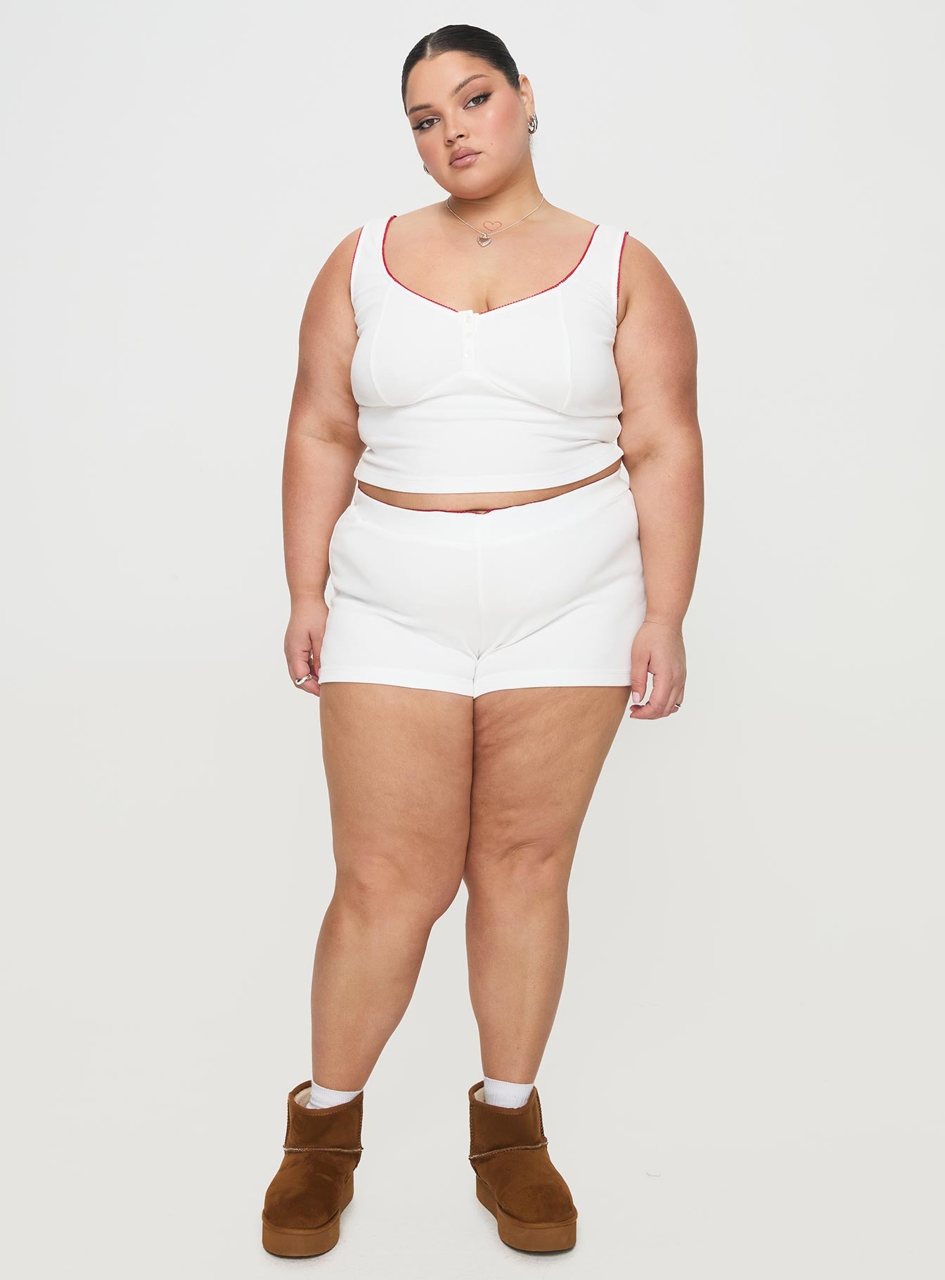 Motif Rib Sleep Set Ivory Curve