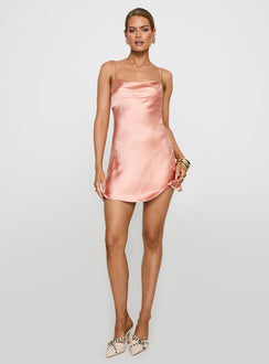 Fiery Feelings Mini Dress Pink