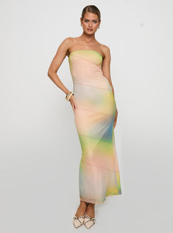 Luela Maxi Dress Tie Dye Multi