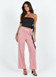 product Princess Polly High Waisted Pants  Bettina Pants Pink