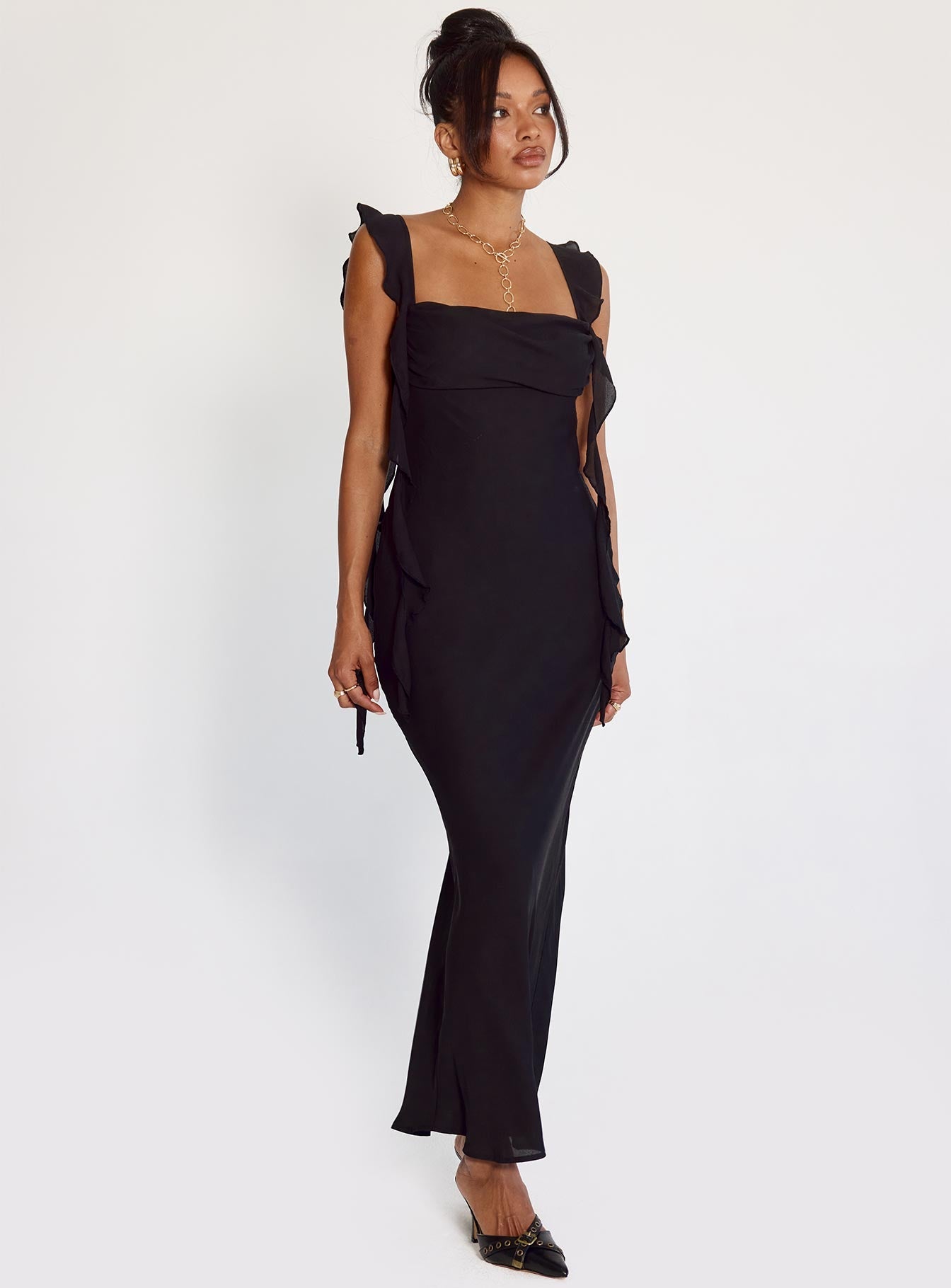 Lanai Maxi Dress Black | Princess Polly Lanai Maxi Dress Black | Princess Polly