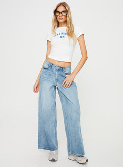 product Princess Polly Short Sleeves Square Neck  94 La Tee White