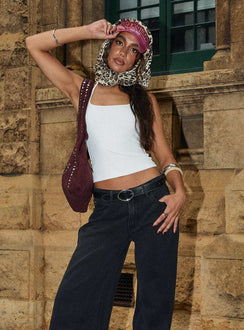 Ezekiel Nylon Top White