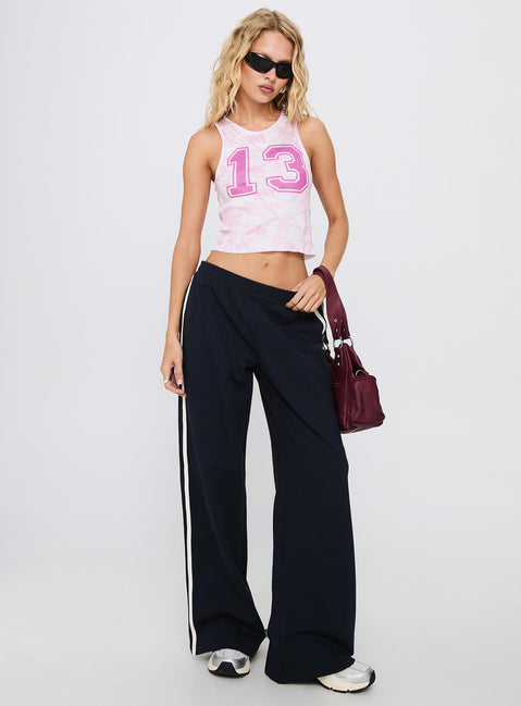 Lucky 13 Graphic Tank Purple