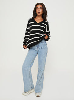 Forte Knit Sweater Black Princess Polly  regular 