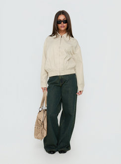 Call You Up Bomberjacke Sand