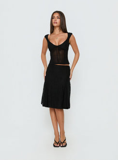 Quani Lace Top Black