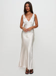 Allegra Maxi Dress Champagne