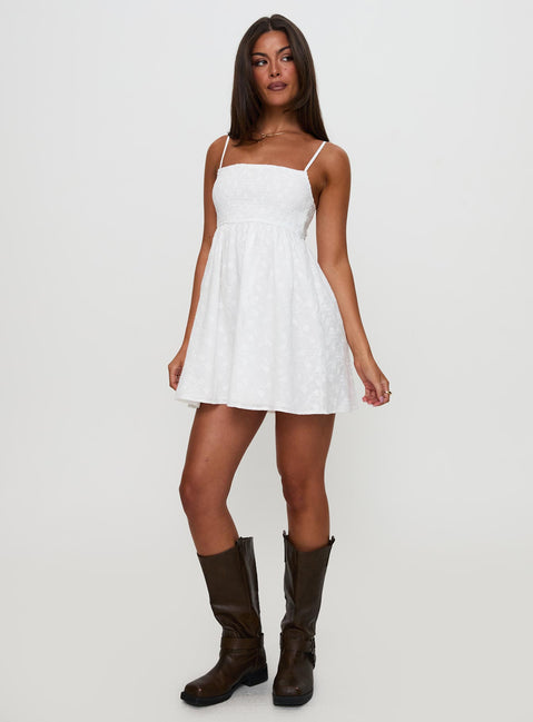 Casie Mini Dress White