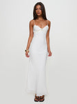 Emily Maxi Dress White