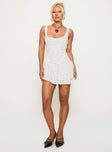 Shantelle Romper White Polka