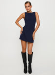 Anse Mini Dress Navy