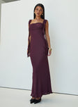 Lanai Maxi Dress Plum Petite