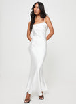 product Princess Polly High Neck  Kareena Bias Cut Maxi Dress White