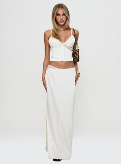 Karteah Satin Set Ivory