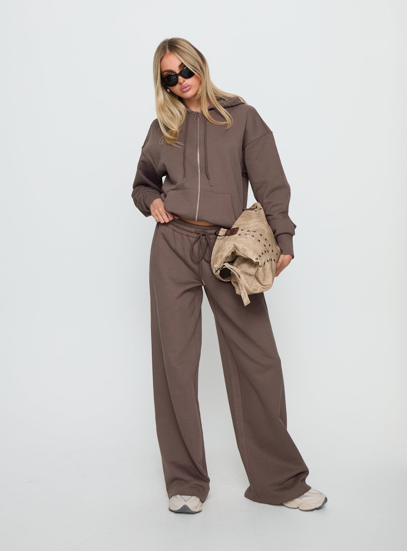 All Day Oversized Hoodie Mocha