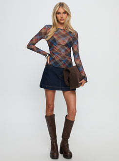 Gazelle Denim Skort Dark Indigo