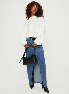 product Harmony Knit Sweater White Princess Polly  