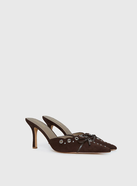 Charisma Spize Zehenpumps Braun