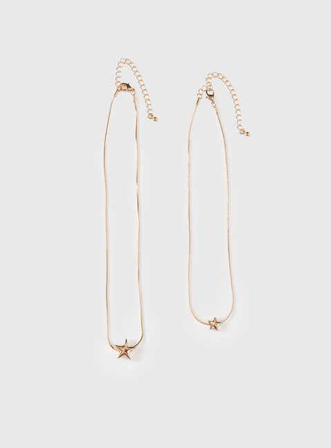 Rooney Necklace Gold