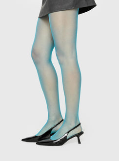 Elowenn Sheer Tights Blue