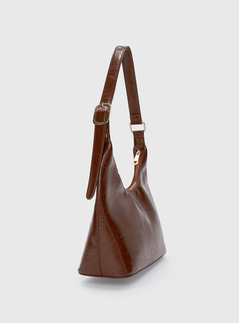 Glazier Shoulder Bag Brown